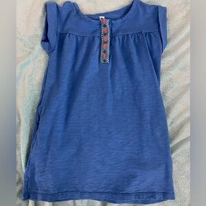 VGUC size 5 blue tea dress